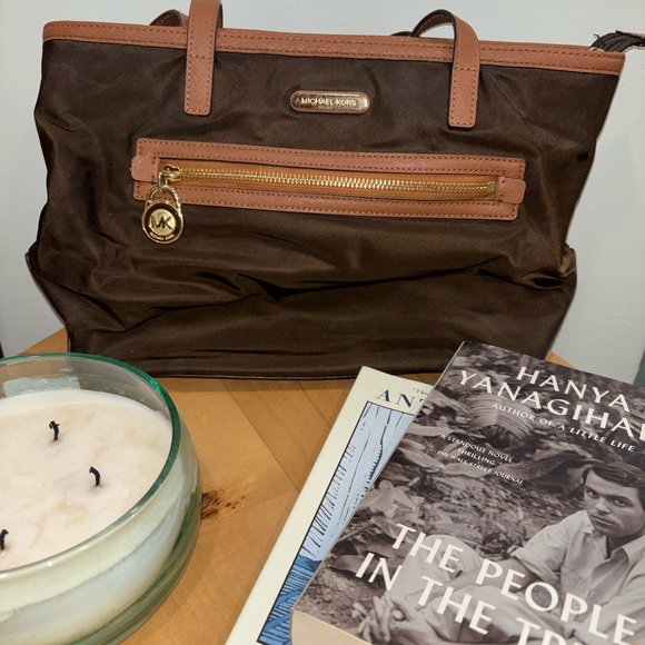 Michael Kors Chocolate Brown Tote - Picture 1 of 1